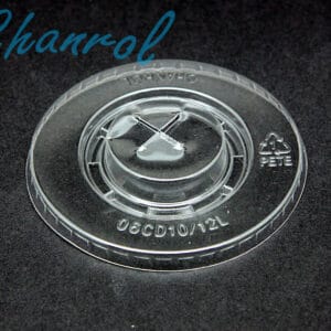 Chanrol Pet Flat Lids - 10/12 - 1000(10x100)/ctn (Ctn Only)