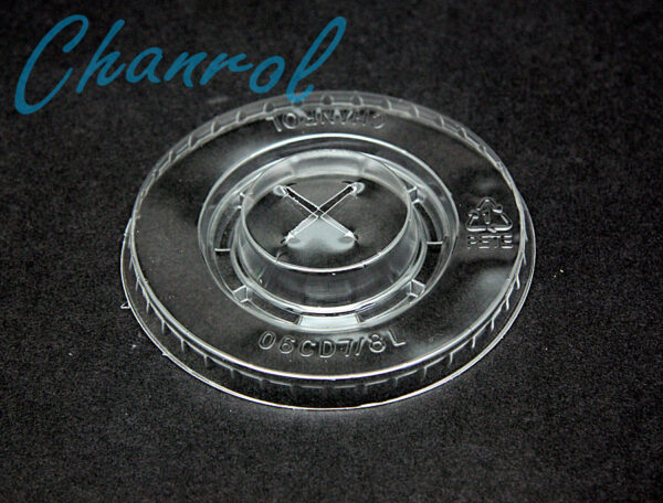 Chanrol 7/8 Flat Lid - 1000 (10 per ctn) (to suit CD225 cup)