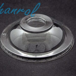 Round Dome Lids - Clear 500 10 per ctn) - Chanrol