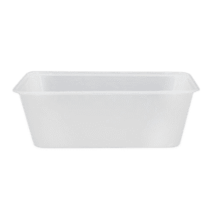 CR750 Rectangle Containers Freezer - Clear - 500/ctn - Chanrol (Ctn Only)