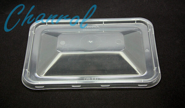 CR Rectangle Lid - Dome 500 (10 per ctn) - Chanro