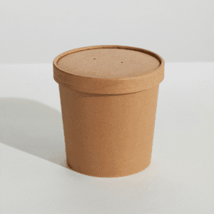 26oz Food Container &Lid Combo - Kraft - 250/ctn