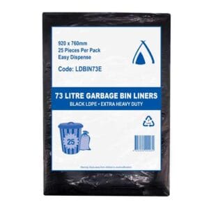 73LT Garbage Bag XH Duty 45um - 250/ctn (Ctn Only)