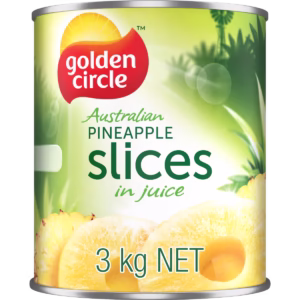 G/C - Pineapple Slices in Juice - 3kg  (3 per ctn)