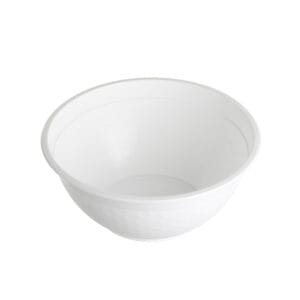Genfac - 1050ml Plastic Bowls (Laksa)  White 400 (8 per ctn)