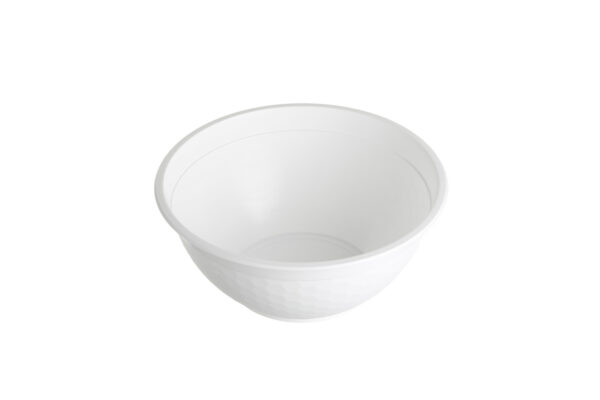 Genfac - 1050ml Plastic Bowls (Laksa)  White 400 (8 per ctn)