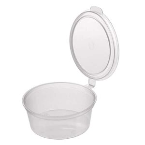 Huhtamaki Hinged Lid With Container Round 35cc - 1000/ctn (Ctn Only)