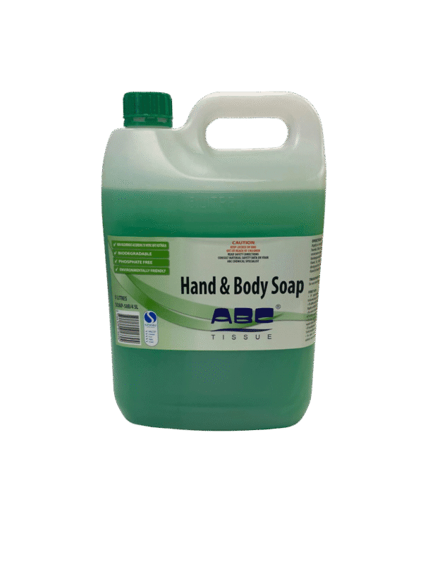 HAND & BODY SOAP 5L  GREEN (Ctn Only)