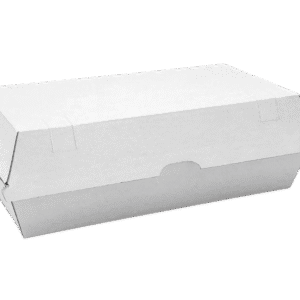 White Snack Box - Large - 200/ctn (Ctn Only)