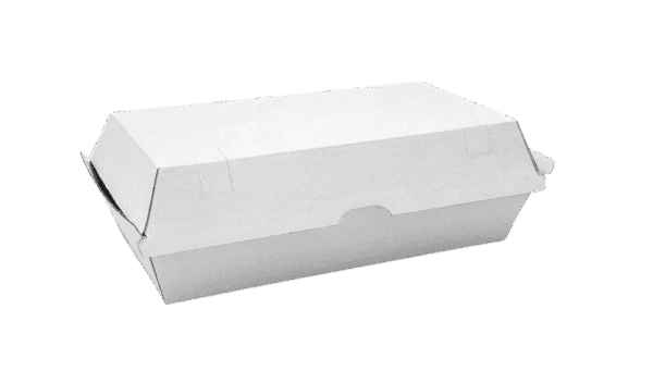 White Snack Box - Large - 200/ctn (Ctn Only)
