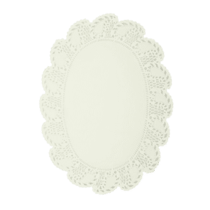 Paper Doyleys - Oval - 4" 250/pkt (4 per ctn)