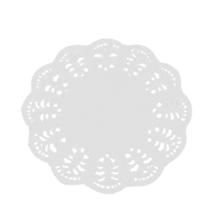 Paper Doyleys-Round-250/pkt 2000 (8 per ctn)