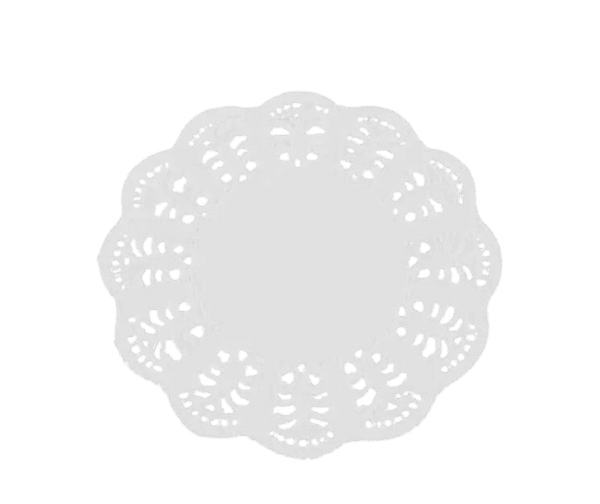 Paper Doyleys-Round-250/pkt 2000 (8 per ctn)