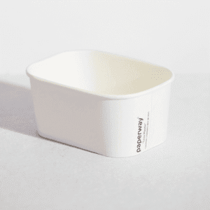 1000ml Paper PP Rectangular Container - 300/ctn (Ctn Only)