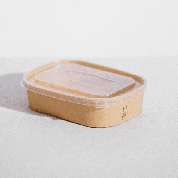 PP LID TO SUIT PAPERWAY RECTANGLE CONTAINER - 300/CTN (Ctn Only)