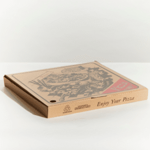 15" Pizza Box Generic Print - 100/pkt (Full Pkt Only)