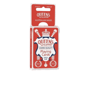 Queens Slipper Playing Cards - 12pkt x 12/ctn(12 per ctn)