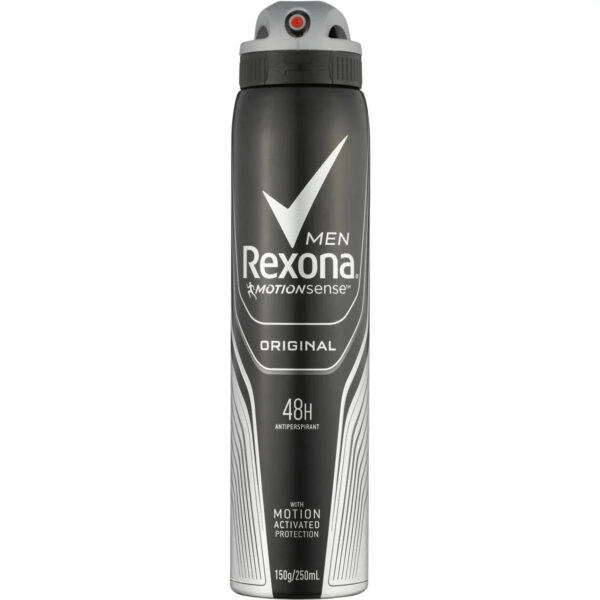 Rexona - 150g Deodorant - Men - Body Spray - Sport - (6 per ctn)