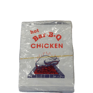 Small Chicken Foil Bags - Printed - 250/pkt - Import (Full Pkt Only) 21.5x16.5cm
