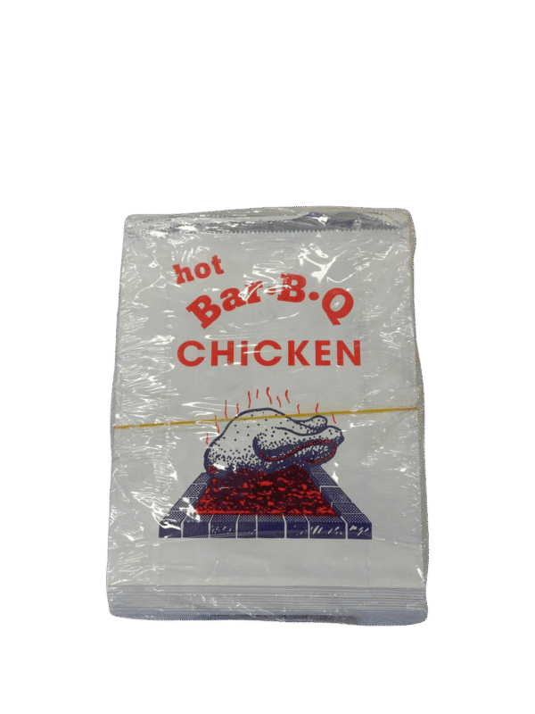 Small Chicken Foil Bags - Printed - 250/pkt - Import (Full Pkt Only) 21.5x16.5cm