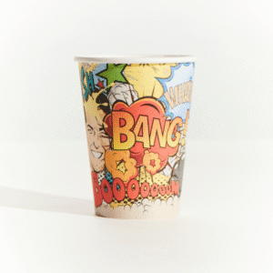 Eco 12oz Single Wall Paper Cup - Wham - 1000/ctn (Ctn Only)