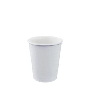 6oz Single Wall Paper Cup - White - 1000/ctn - Perfect (Ctn Only)