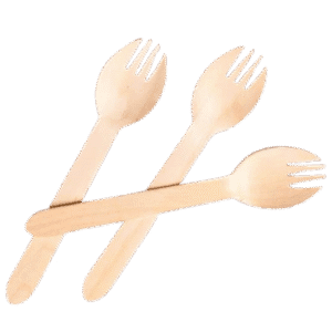 WOODEN CUTLERY SPOOKS 2000 -   (20 per ctn)