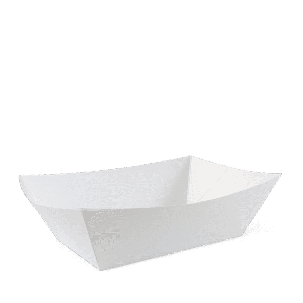 Detpak Extra Large Plain Tray - Tray #5 - 400/ctn