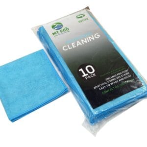 Microfibre Cloths Blue 40x40cm 250ctn 10pkt x 25ctn