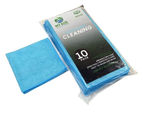Microfibre Cloths Blue 250ctn (Ctn Only)