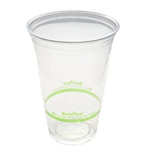 RPET Green Stripe 20oz (600ml) Cup 1000ctn (Ctn Only)