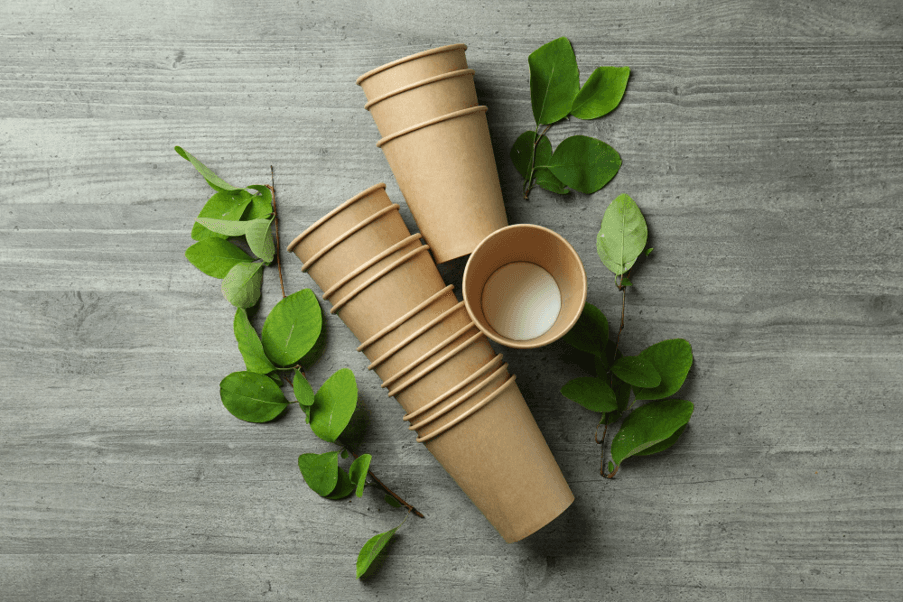 Coffee Cups and Plastic Cups