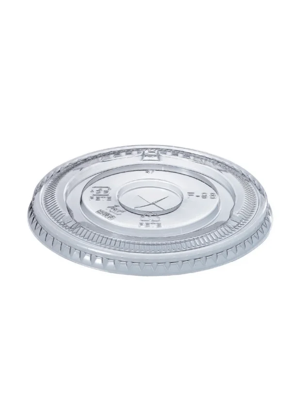 F98 Flat Lid NO HOLE (to suit HTP 14/16/20/24 Cups) 1000ctn (20slv x50ctn)