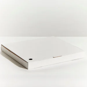 15" Pizza Box Brown on White 100/pkt ( packet only)