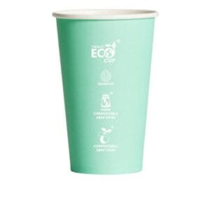 22oz Double Coated TE Compostable Cold Drink Cup Pastel 500ctn (Ctn Only)