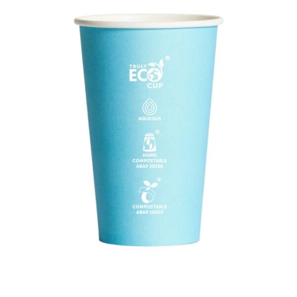 22oz Double Coated TE Compostable Cold Drink Cup Pastel 500ctn (Ctn Only) - Image 2