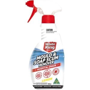 White King Mould & Scum Remover Lemon 500ml - 6/ctn (Can be sold loose)